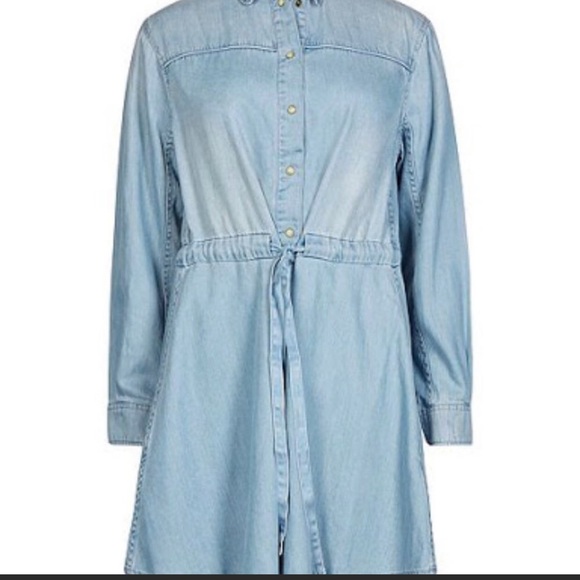 NWT AllSaints Sanko denim dress - Picture 5 of 6